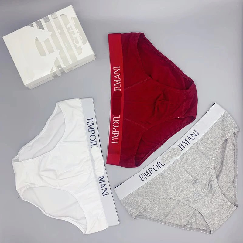 Emporio Armani Classic Red Boxer Briefs Underwear - 3