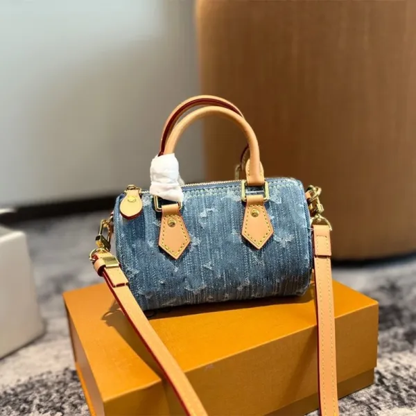 Louis Vuitton Speedy 20 Monogram Canvas Brown Handbag - 6