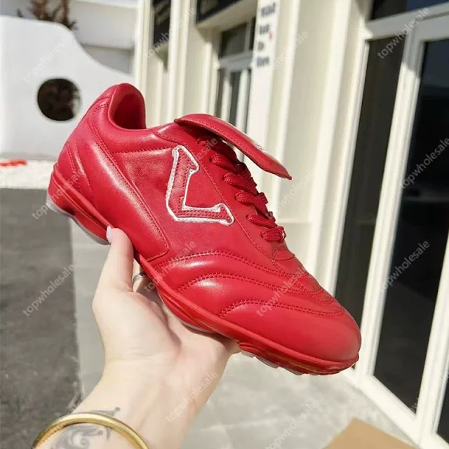 Unbranded Sneakers Low-Top Lace-Up with Side L Patch product detail image 2