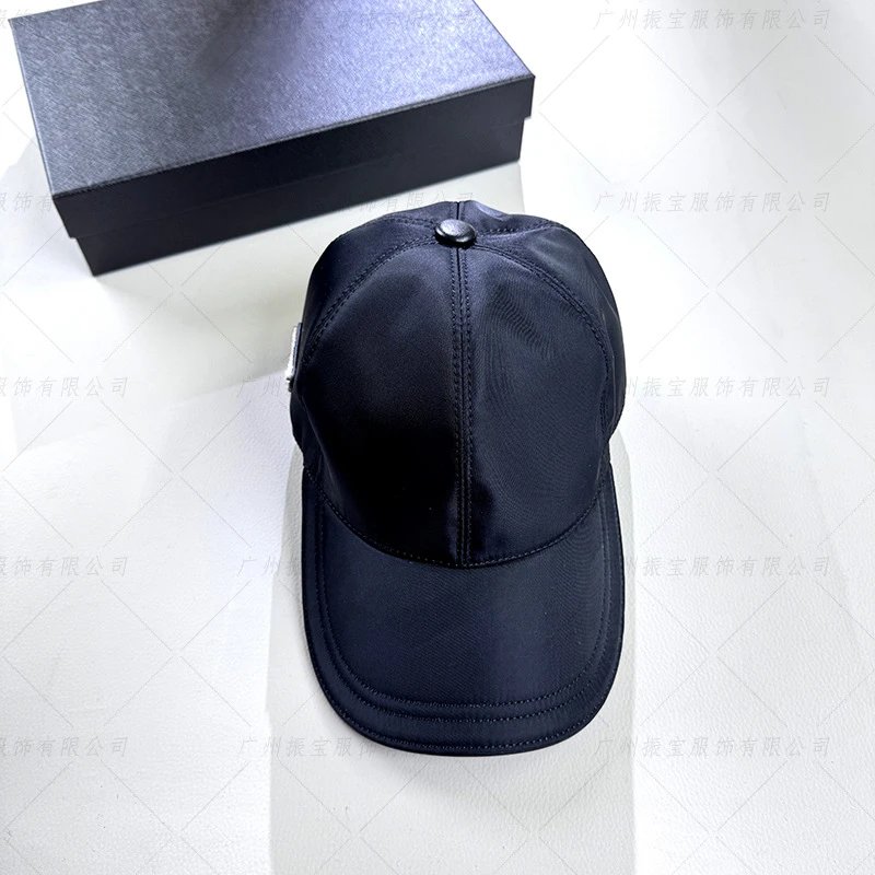 Prada Re-Nylon Baseball Cap Navy - 12
