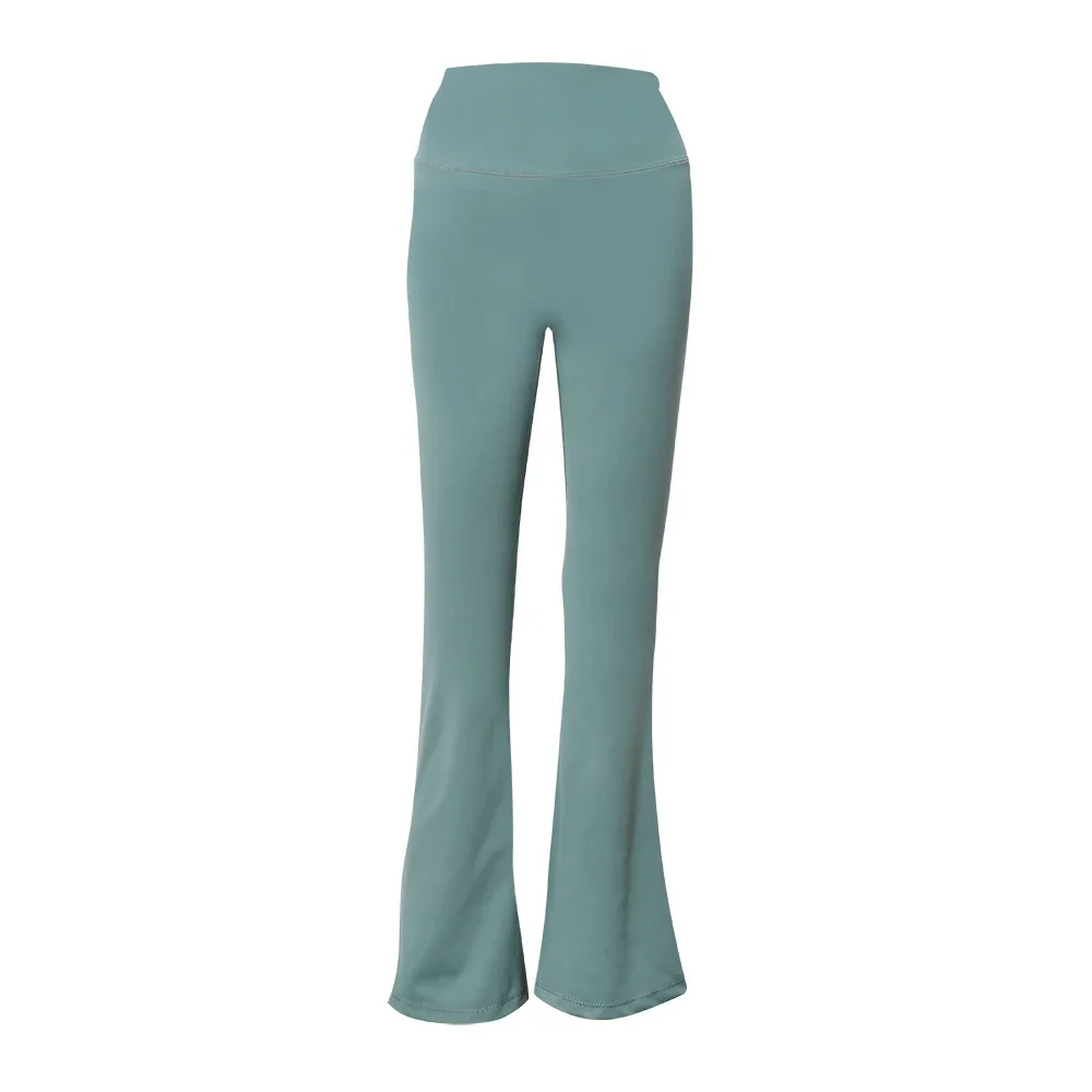 Slimming bell-bottoms, fitness wide-leg pants, high-waisted yoga, Pilates, butt lift, original naked feel *No quality issues, no returns without reason