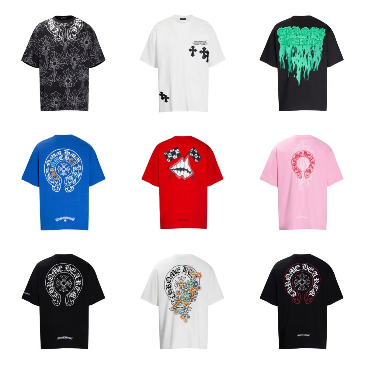 Chrome Hearts T-Shirts [40 sty