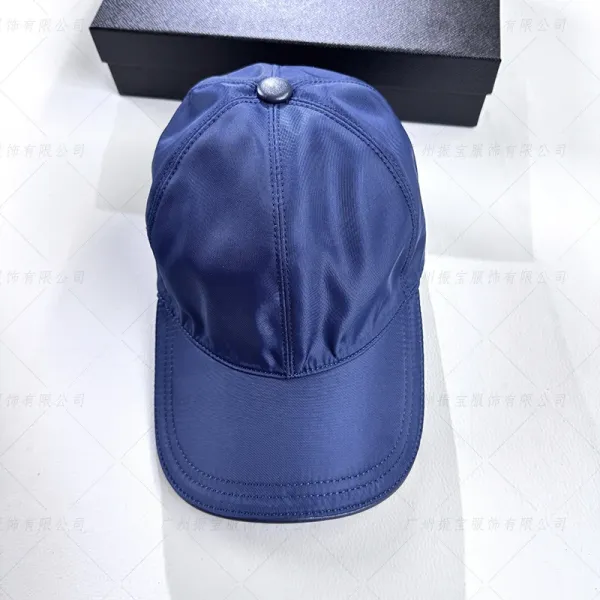Prada Re-Nylon Baseball Cap Navy - 19