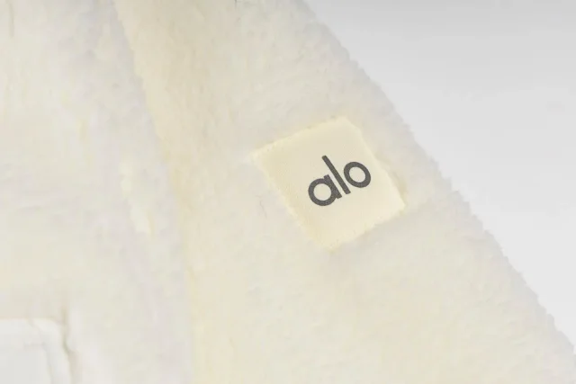 Alo Jackets Sherpa Fleece Zip Jacket with Quilted Pockets product detail image 13