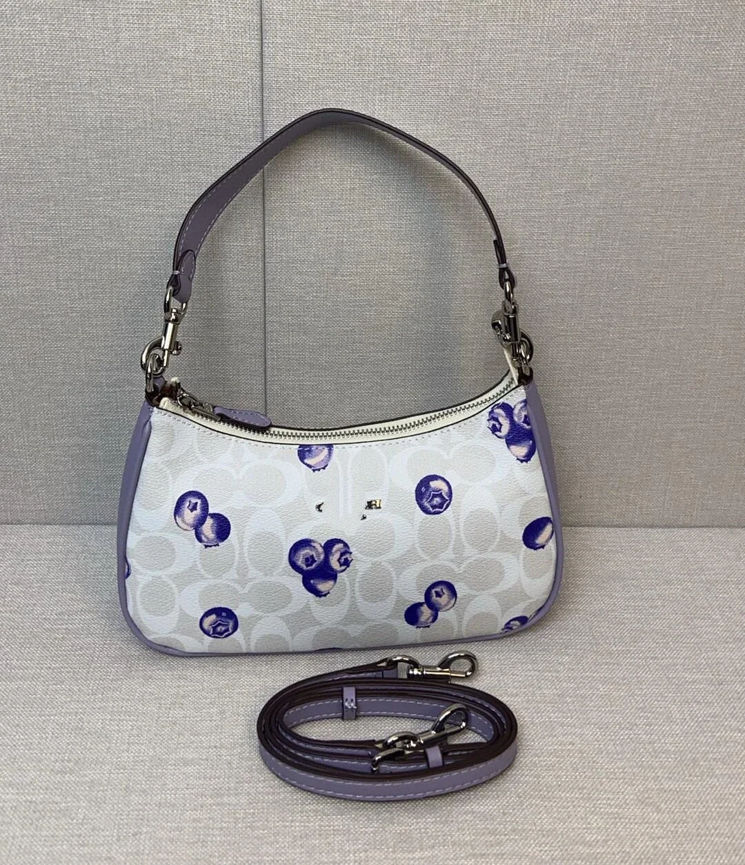 Bags Versatile High Bag Mahjong Women's Handbag Underarm Fashionable Crossbody Version Crescent Old Flower Bag Single Shoulder *No quality issues and no return without reason