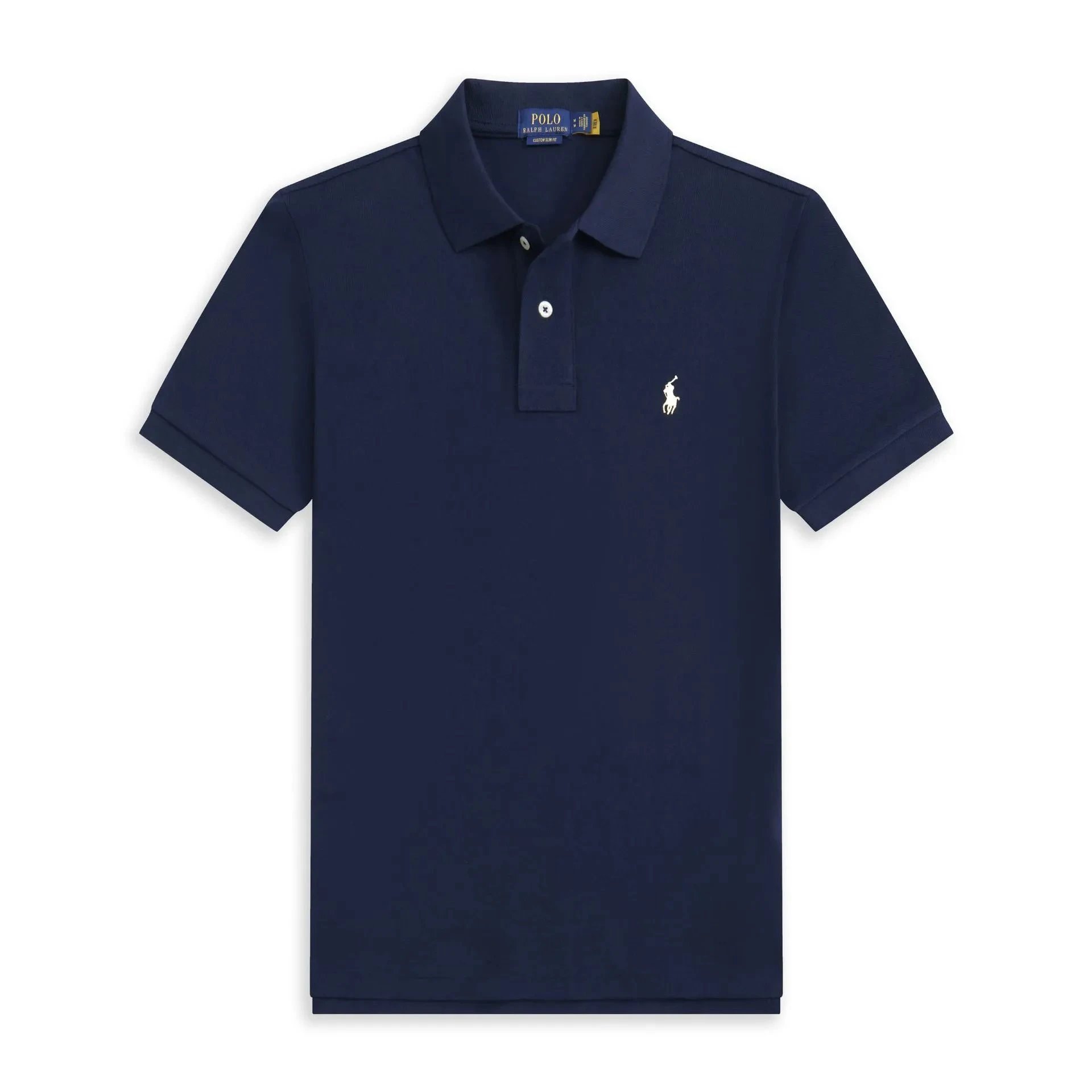 POLO短袖【藏青白标】