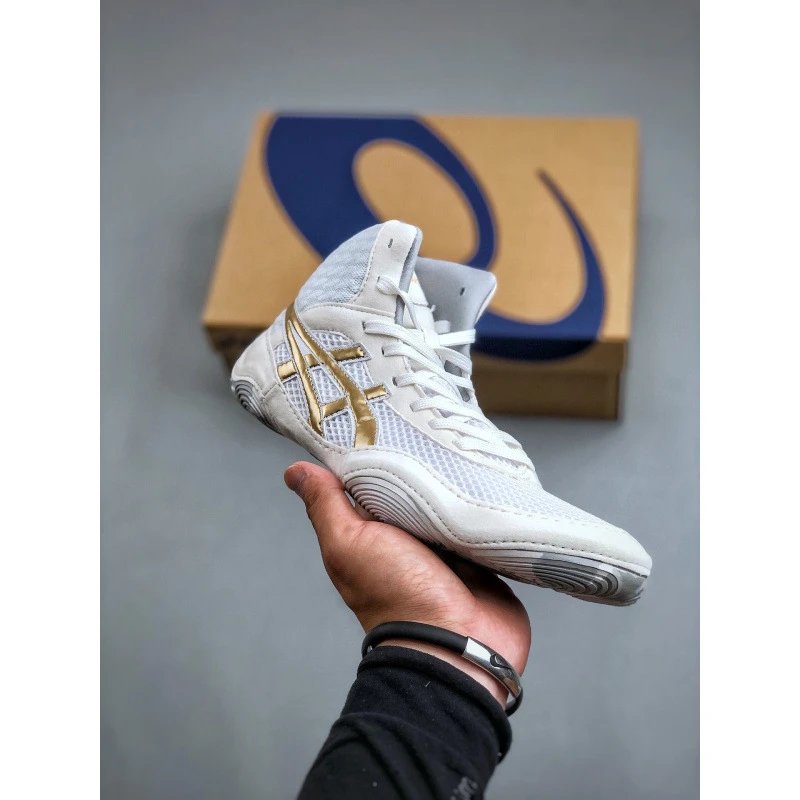ASICS Sneakers AG-21 high-top wrestling shoes — Platinum Wrestling Training Shoes