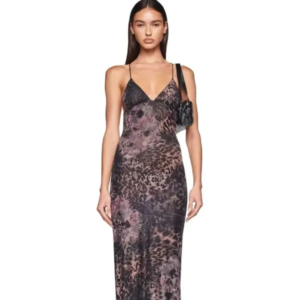 Design Black Cut-Out Slip Dress - 16