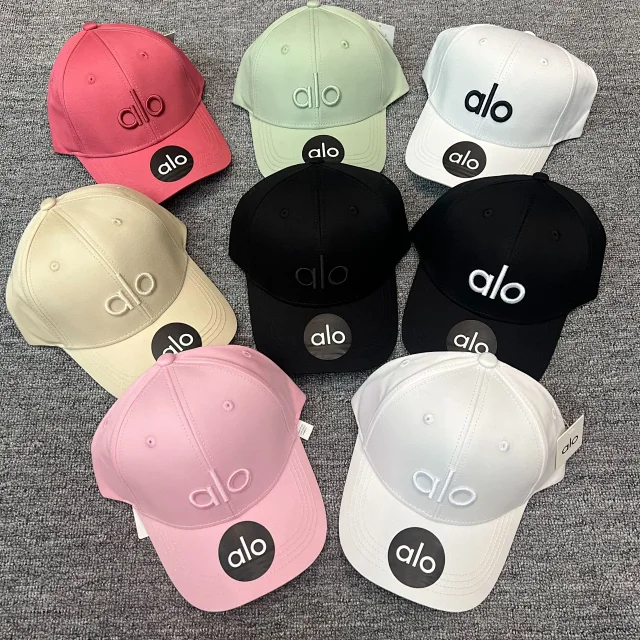 Alo Hats Embroidered Logo Baseball Cap product detail image 1