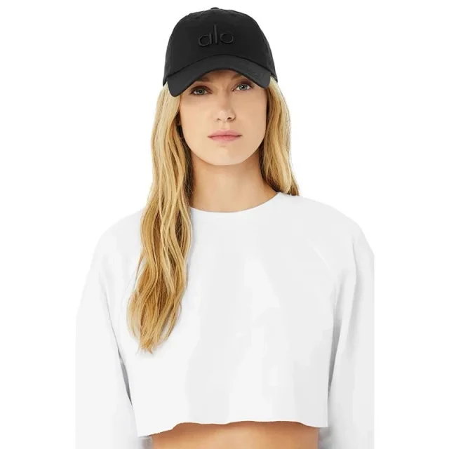 Alo Hats Embroidered Logo Baseball Cap product detail image 4