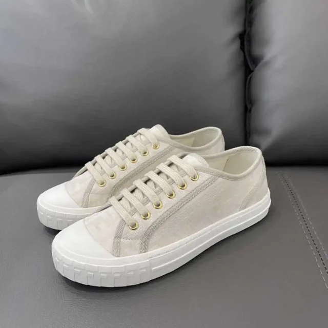 Fendi Sneakers Low-Top FF Monogram Lace-Up product detail image 9