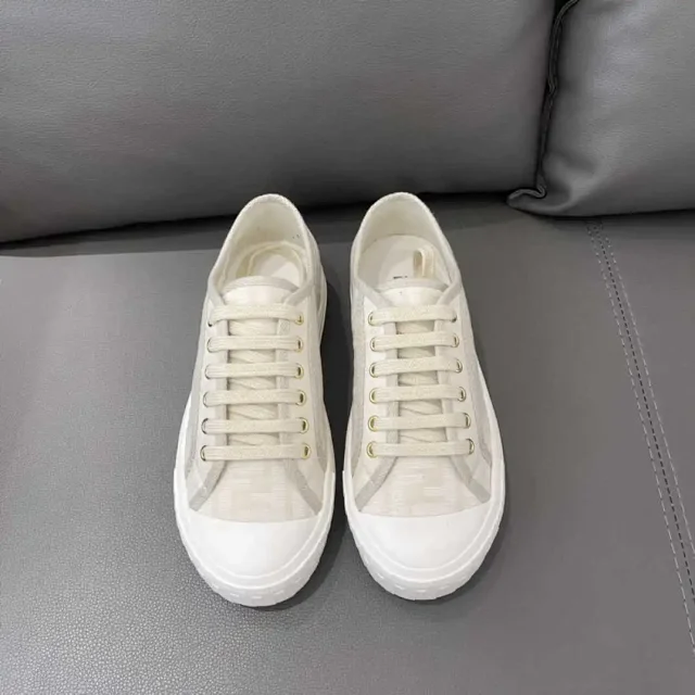 Fendi Sneakers Low-Top FF Monogram Lace-Up product detail image 10