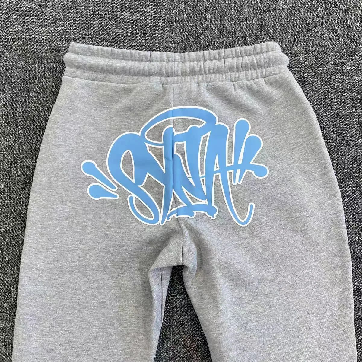 T03灰色长裤【蓝印花】