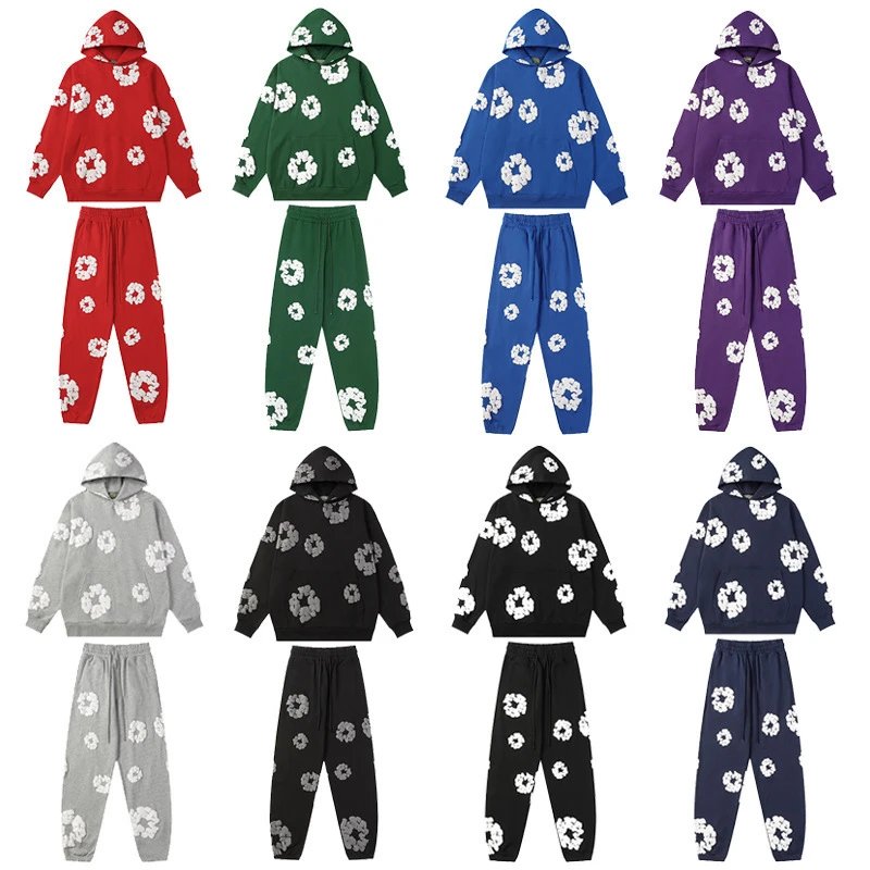 Floral Print Hoodie & Jogger S