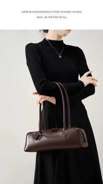 Saint Tears Cylinder Bag Black Handbag - 17