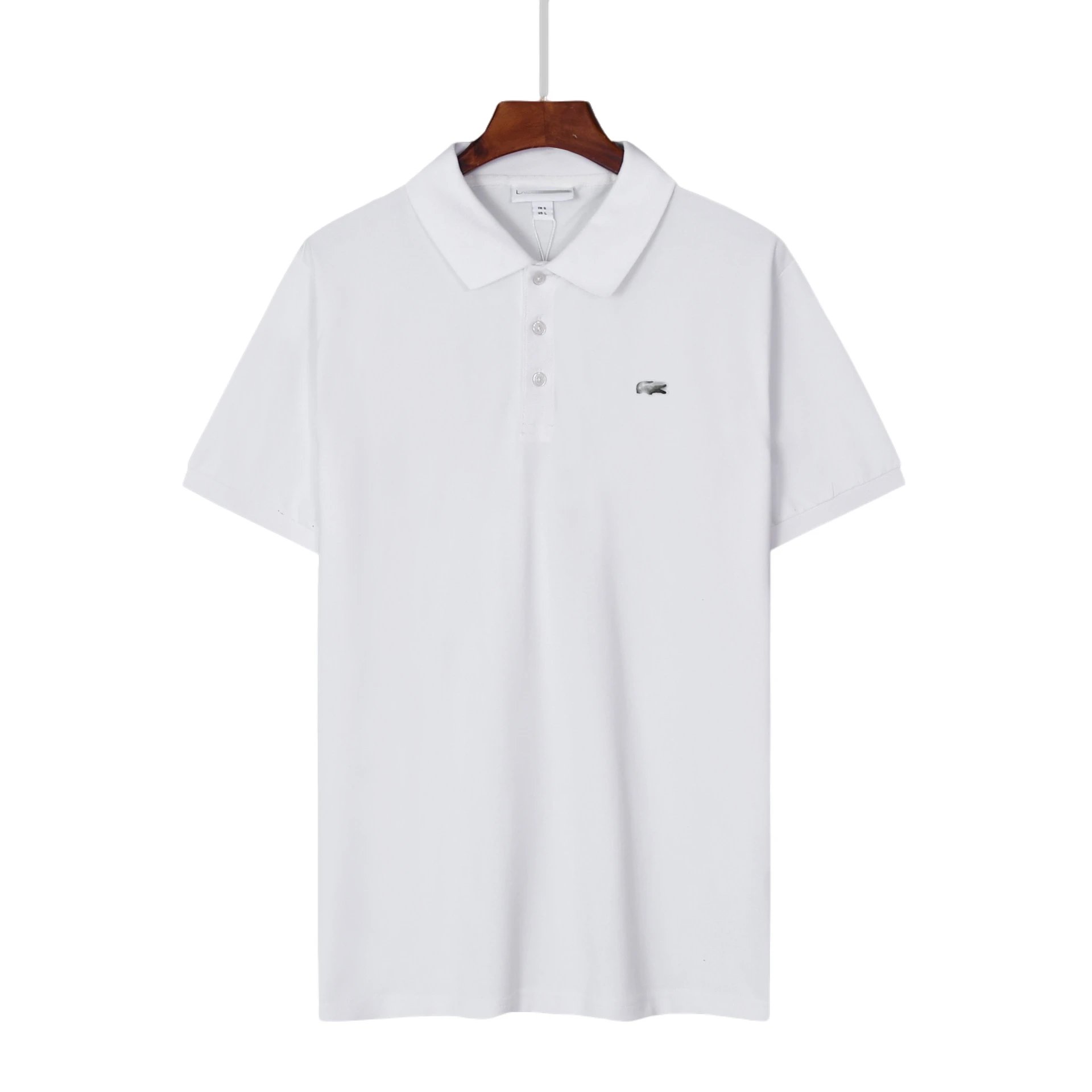 Lacoste Logo Print White Polo Polo Shirt - 26