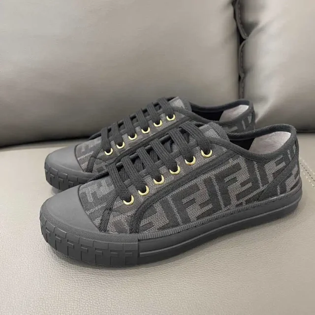 Fendi Sneakers Low-Top FF Monogram Lace-Up product detail image 15