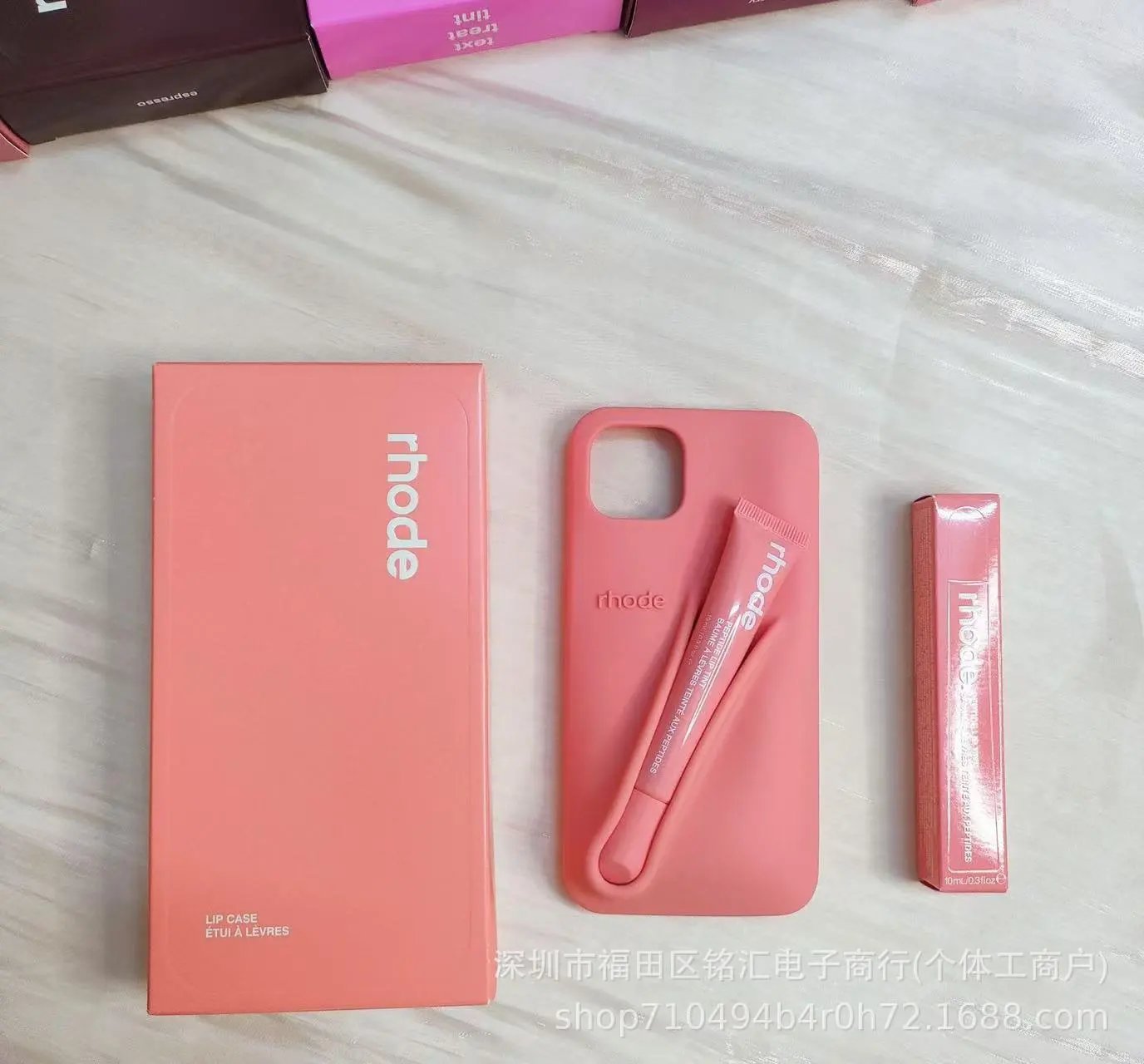 Rhode Lip Case Pink Phone Accessory - 5