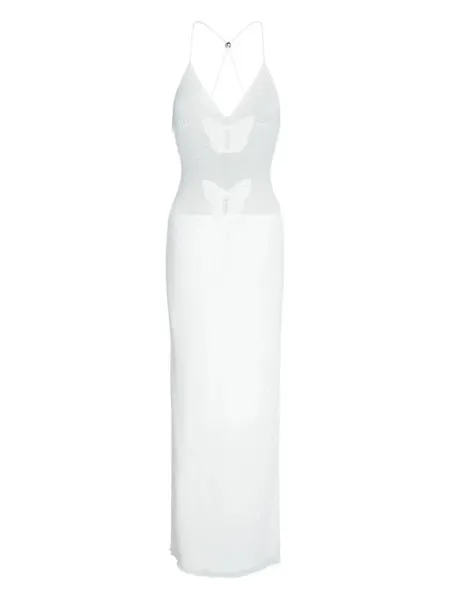 Design Black Cut-Out Slip Dress - 21