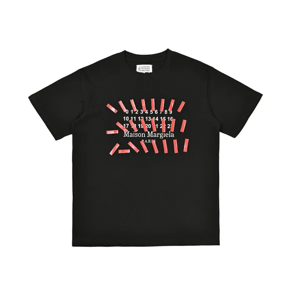 Black 'BLACK' Graphic Print T-Shirt - 41