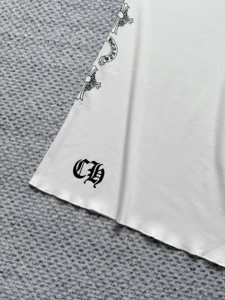 Chrome Hearts Logo Print White Vest-Top - 5