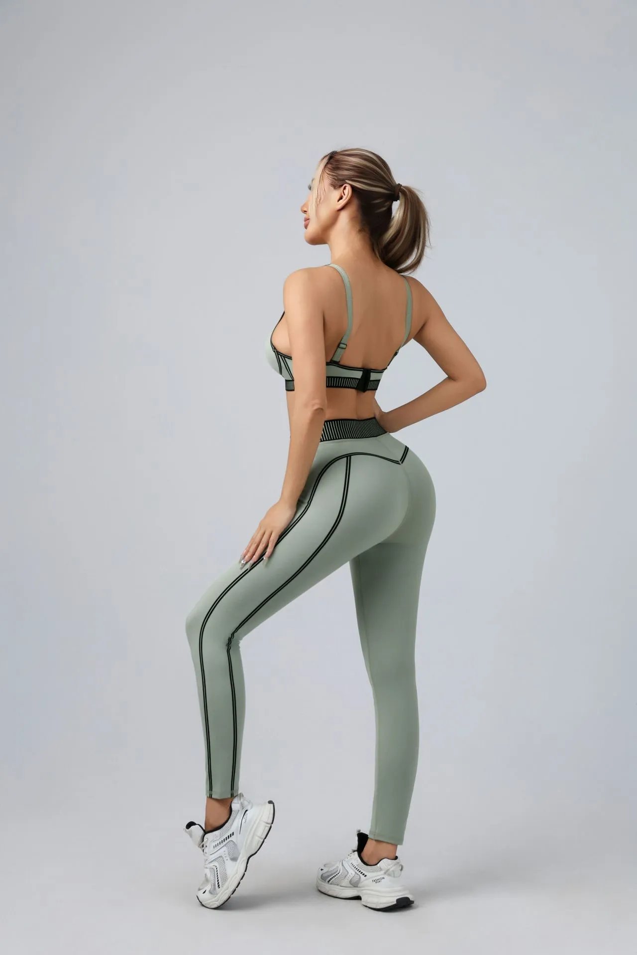 Lululemon Align High-Rise Leggings Navy Activewear Set - 25