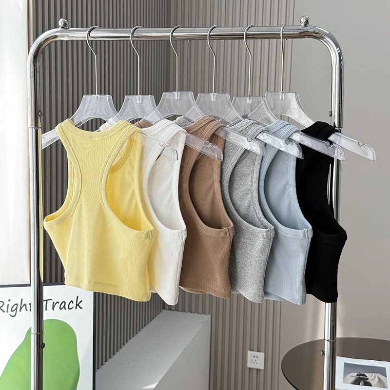 Alo Yoga Vests Ribbed cropped tank top image 3