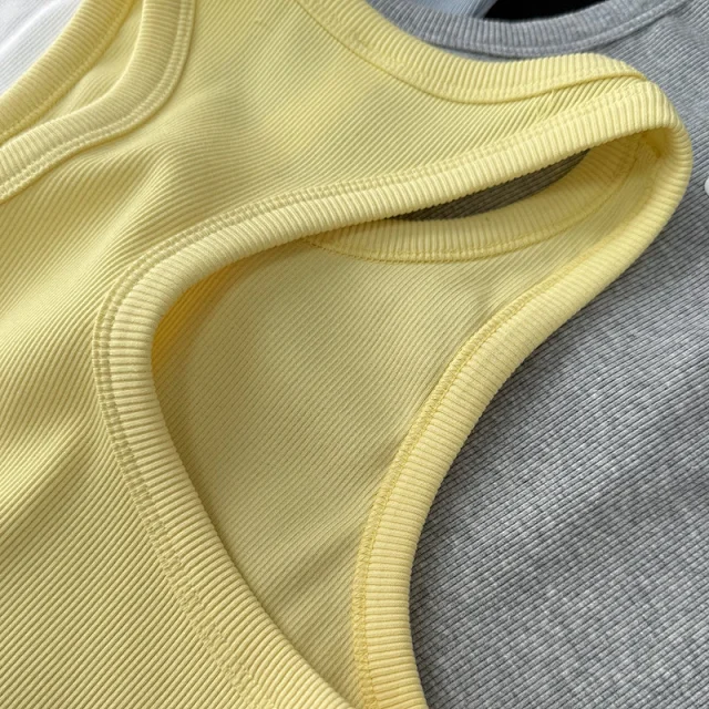 Alo Yoga Vests Ribbed cropped tank top product detail image 14