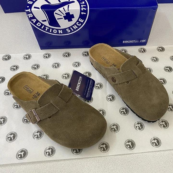 Sandals Baotou Fishing Slippers Cork Shoes Outerwear Half Shoes Cowhide Summer Mens and Womens Thick Sole Genuine Leather *No quality issues and cannot be returned without reason(pic10) Sandals Baotou Fishing Slippers Cork Shoes Outerwear Half Shoes Cowhide Summer Men's and Women's Thick Sole Genuine Leather *No quality issues and cannot be returned without reason