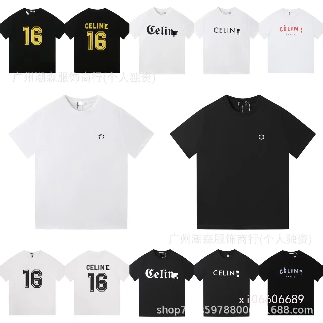 Celine 16 T-Shirt [10 styles]