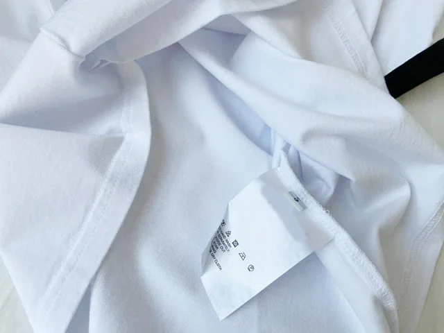 Unbranded T-Shirts Short-Sleeve Ringer T-Shirt with Embroidered Letter Motif product detail image 15