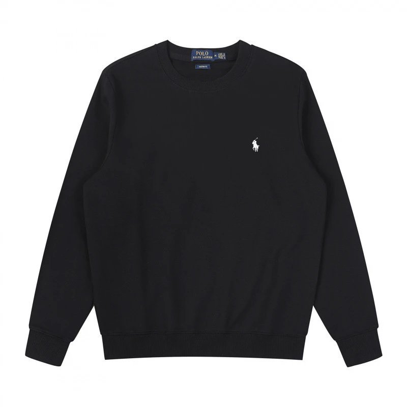 Round Neck Black White Label