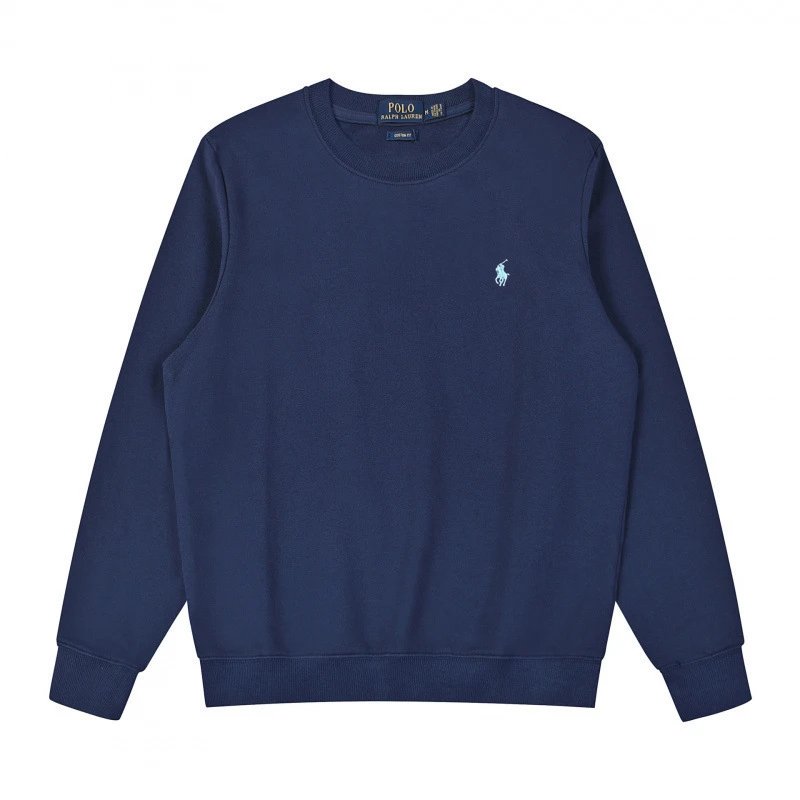 Round Neck Royal Blue Green Label
