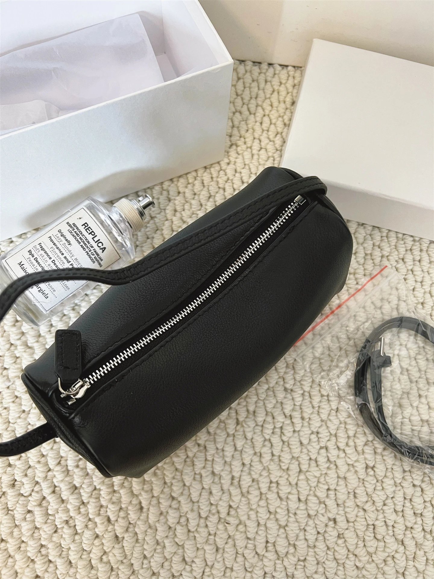 Design Mini Cylinder Bag Mint Green Shoulder Bag - 18
