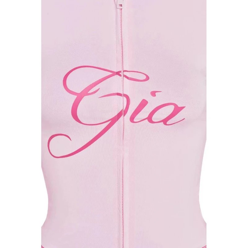 pink coat