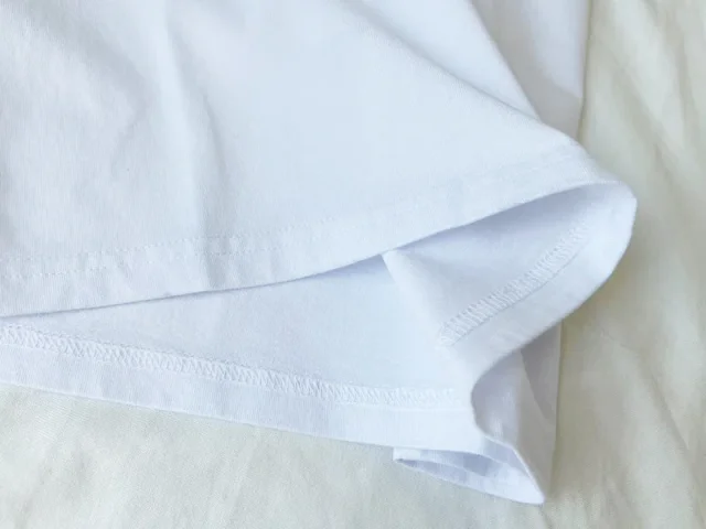 Unbranded T-Shirts Short-Sleeve Ringer T-Shirt with Embroidered Letter Motif product detail image 14