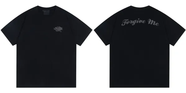 SYNA.TRIBE Forgive Me Black T-Shirt - 1