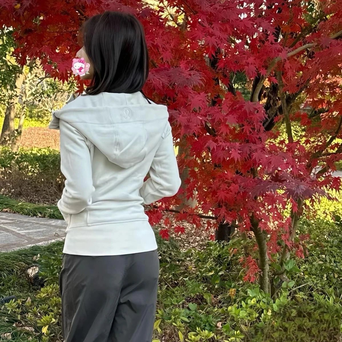 休闲卫衣修身女士上衣外套Scuba原标拉链连帽衫服瑜伽瑜伽无质量问题不可随意无理由退货 3