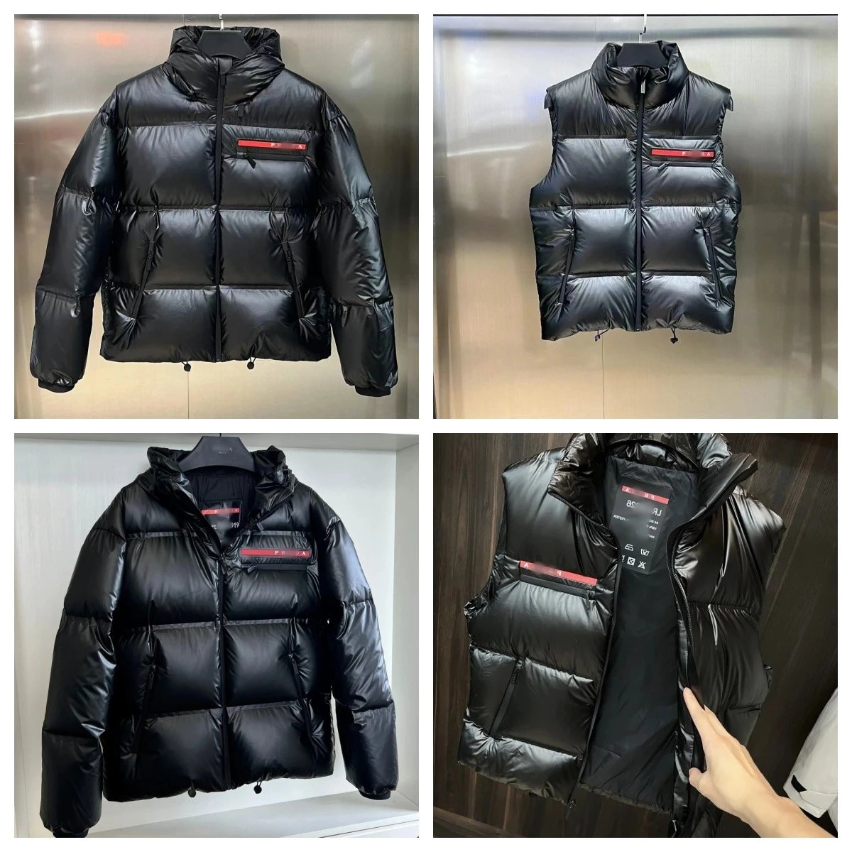 Prada Re-Nylon Puffer Jacket &