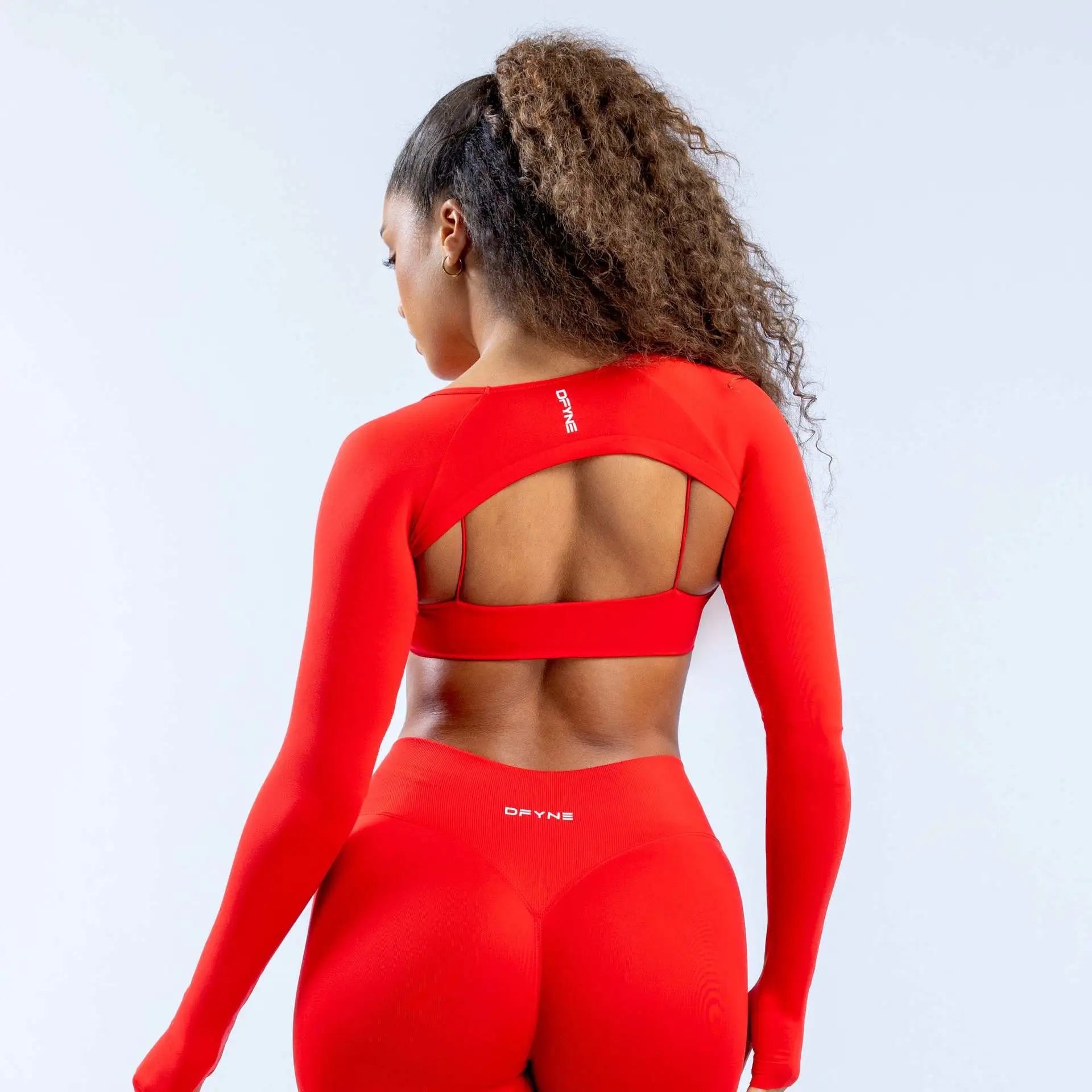 Bra&Shrug shawl long-sleeved bra running lift fitness new suspender sports trousers tight suit shorts yoga DF*No return or exchange without reason unless there is a quality problem*No return