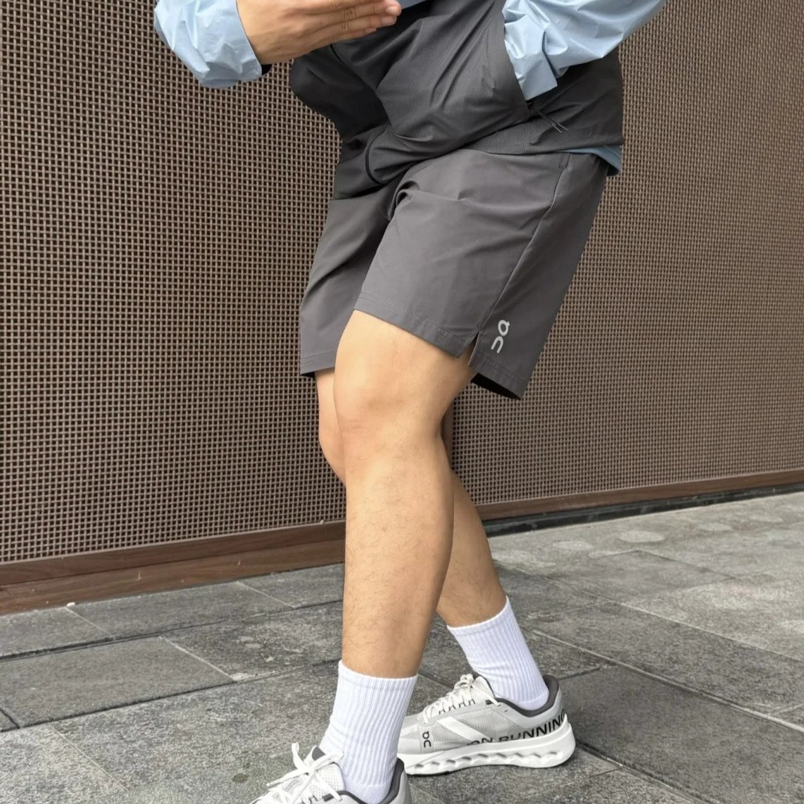 N梭织反光健身山系休闲运动裤速干短裤跑步户外夏季跑天花板无质量问题不可随意无理由退货 4