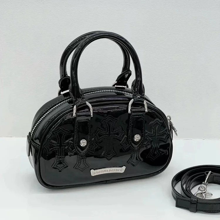 Diagonal handbag, womens bowling head cross pillow, retro embossed cowhide shoulder bag, small bag, genuine leather *No quality problems, no return without reason(pic7) Diagonal handbag, women's bowling head cross pillow, retro embossed cowhide shoulder bag, small bag, genuine leather *No quality problems, no return without reason