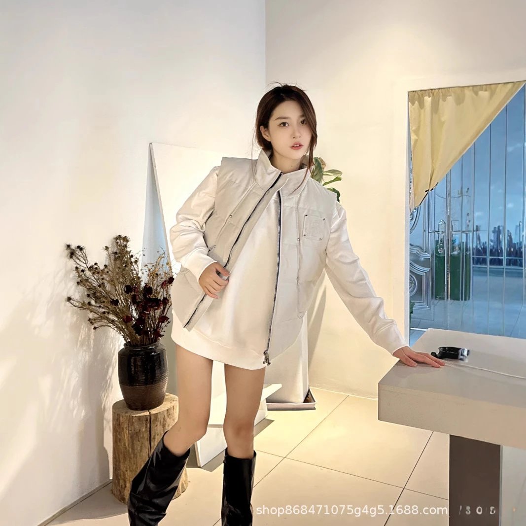 加拿大情侣女士剪刀外套男款大衣羽绒服背心马甲同款派克坎肩大鹅无质量问题不可无理由退货 3