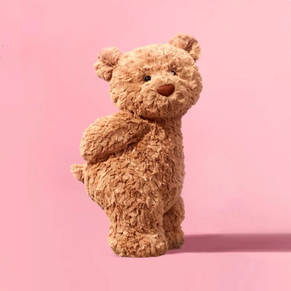 Fluffy Teddy Bear Plush Toy [4