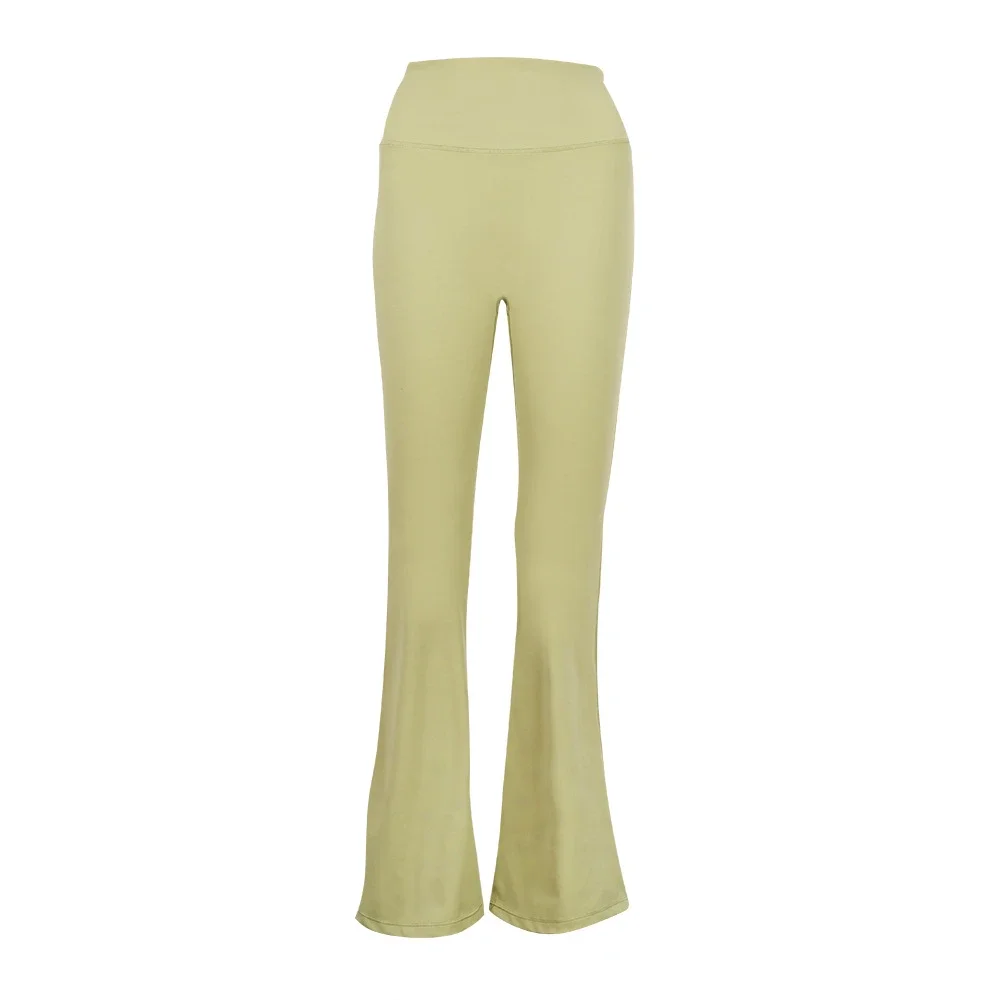 Slimming bell-bottoms, fitness wide-leg pants, high-waisted yoga, Pilates, butt lift, original naked feel *No quality issues, no returns without reason