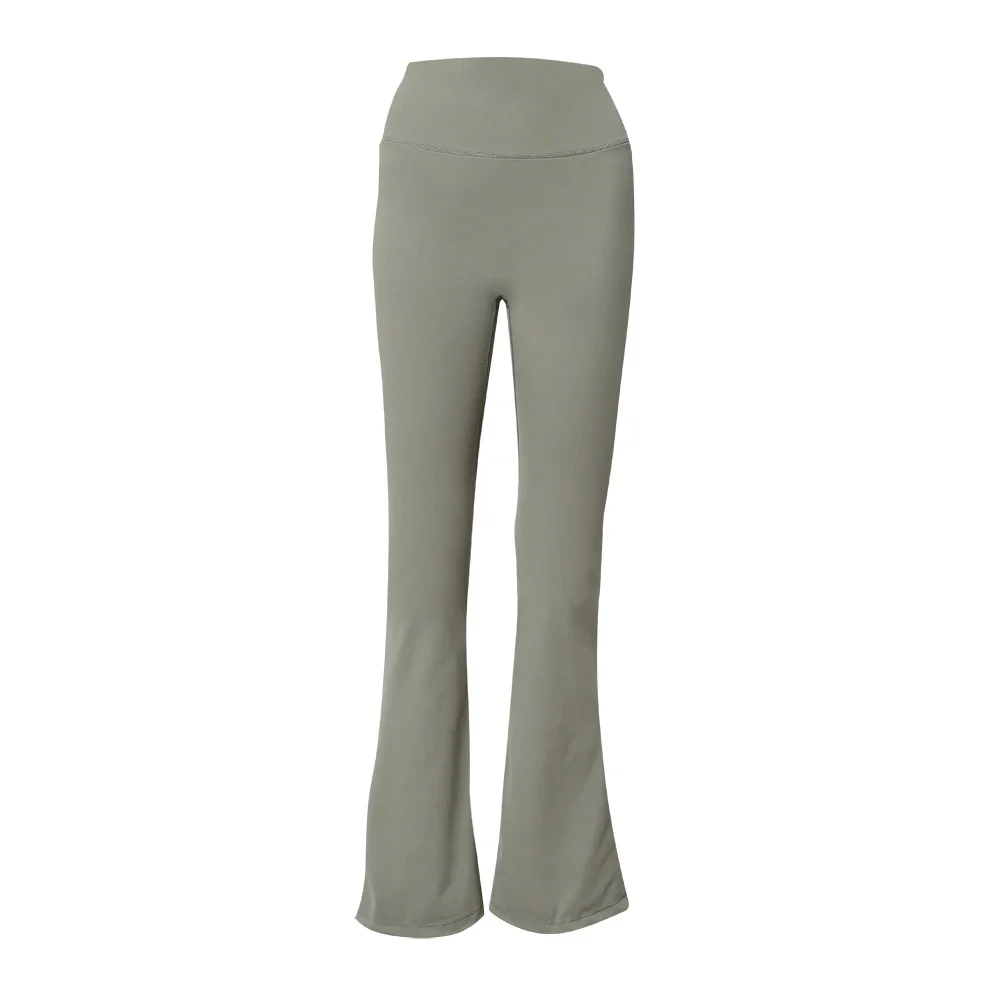 Slimming bell-bottoms, fitness wide-leg pants, high-waisted yoga, Pilates, butt lift, original naked feel *No quality issues, no returns without reason