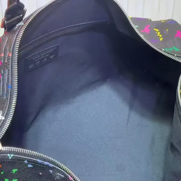 Louis Vuitton Monogram Multicolor Keepall Bandoulière 50 Duffle Bag - 5