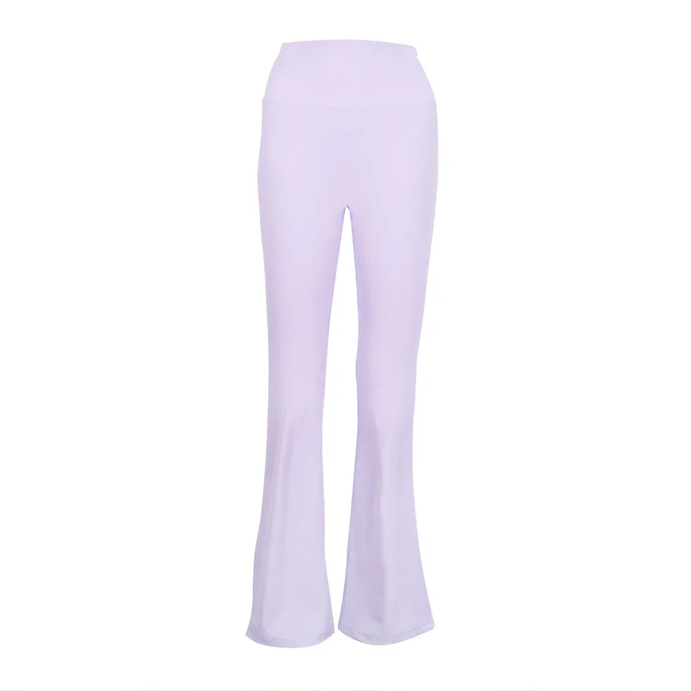 Slimming bell-bottoms, fitness wide-leg pants, high-waisted yoga, Pilates, butt lift, original naked feel *No quality issues, no returns without reason