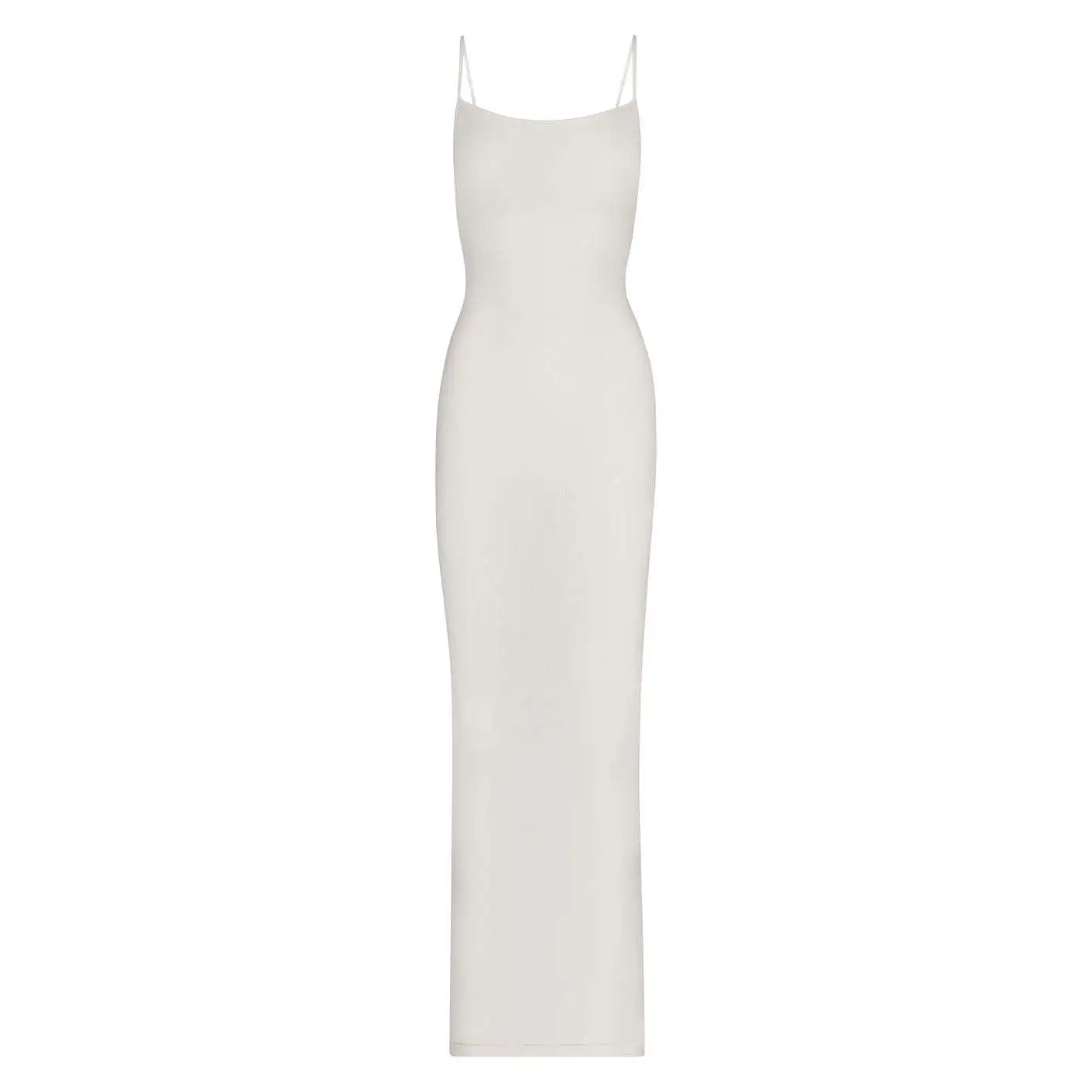 Fitted slip maxi dress