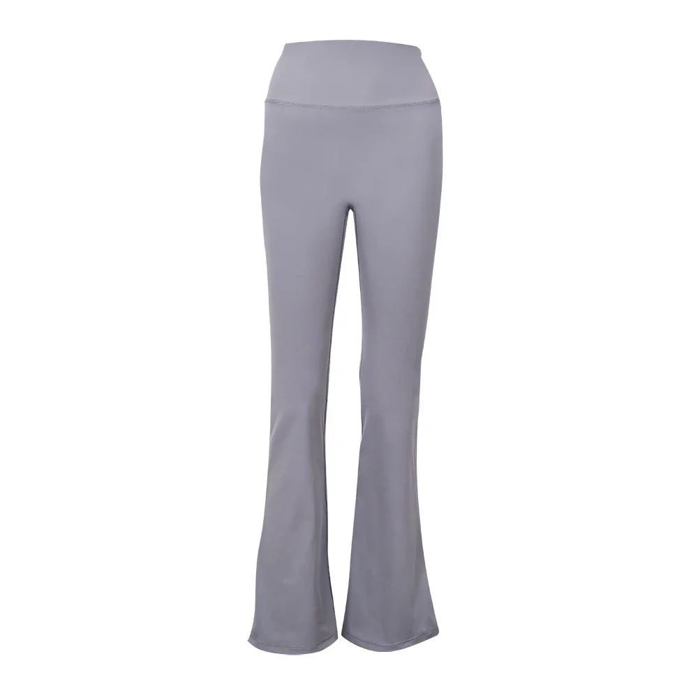 Slimming bell-bottoms, fitness wide-leg pants, high-waisted yoga, Pilates, butt lift, original naked feel *No quality issues, no returns without reason